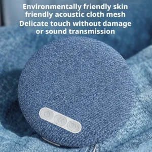 Bedroom Pillow Speaker BT 5.4 Under Pillow Sound Machine with White Noise 30 60 90 Min Timers HiFi Stereo Sound