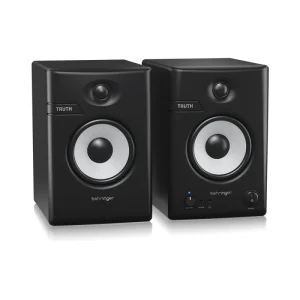 Behringer Truth 4.5 BT Active Monitor Speaker 4.5 Inch Powered Sound Box with BT & Analog Connectivity Studio Music Equipment