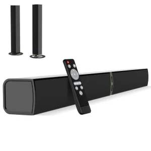 Best Home Theater Wireless BT bluetooth Sound Bars for TV Speaker Soundbar for Movie music news with ARC OPT Remote Control
