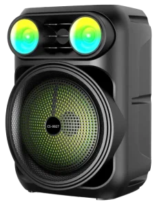 Big Portable RGB Party Speaker With Rechargeable Battery for Karaoke and Home Entertainment
