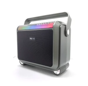 Big Size Super Bass Loud Wireless Portable Solar Panels Charger Stereo Subwoo BT Speaker RGB Light FM Radio TF Cards USB
