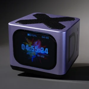 Bitinnov CE ROHS Touch Screen Multi function Music Bt Mini Smart Small Portable bluetooth Speaker Wireless with Screen
