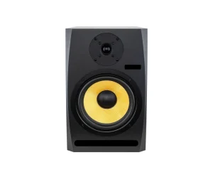 Black Rokit 8 Professional Bi Amp Studio Monitor Pair for Computer