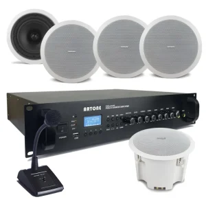 Blue in Ceiling Speaker Tooth System Commercial Set for Shop PMS A1120
