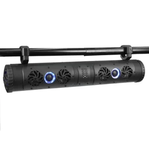 Bluetooth 8 Pcs Marine Speaker Sound Bar Speaker IP66 Outdoor 27 Inch with LED Lights Speaker System UTV ATV Golf Cars
