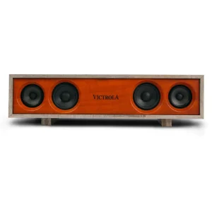 Bluetooth HI FI Retro 2X15W Speaker Wooden case with Stand
