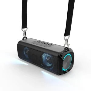 Bluetooth Portable Subwoofer with RGB LED and Wireless Charging