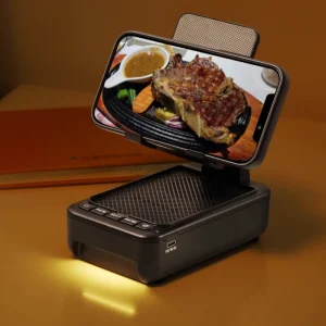 Bluetooth Portable Wireless Speaker with Adjustable Stand Bracket