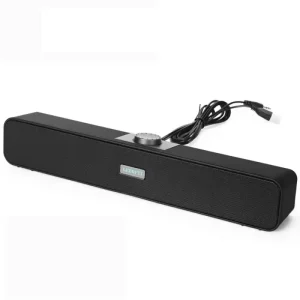 Bluetooth Speaker with Long Mirror Design Heavy Subwoofer for TV Mobile Phone and Computer Stereo Desktop Soundbar