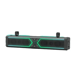 Bluetooth Speakers Premium Aluminium ATV UTV Audio Soundbar With Subwoofer for Car