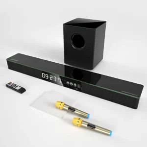 Bluetooth TV Soundbar Living Room Surrounded Karaoke Home Theater Sound System