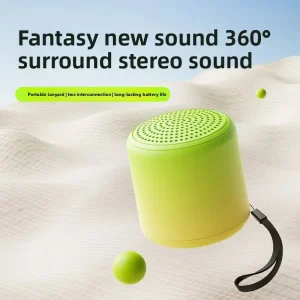 Bluetooth Waterproof Party Ready 360 Stereo Portable Mini Speakers Custom Logo