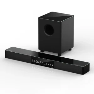 Bluetooth Wireless Home 2.1 LED Sound Bars with Subwoofer Surround Theatre System TV Soundbar Speaker for Home Theater
