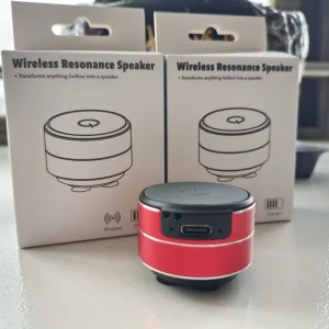 Bone Conduction Turns Anything Wireless Portable Mini Metal Waterproof Vibrant Speaker