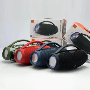 Boombox3 Mini Wireless 5.3 Speaker RGB Lights 5W Loud Bass Portable Outdoor Party Handheld Plastic Design