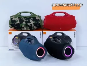 Boombox4 Led Speakers Outdoor Sports Waterproof Portable Subwoofer Bass Wireless Bluetoothes Speaker Boombox Speaker