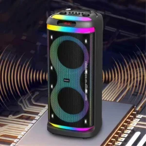 Bts Subwoofer BT Wireless Portable Outdoor Speaker Large Dual 10 Inch Two Wireless Microphones FM AUX USB TF TWS MP3