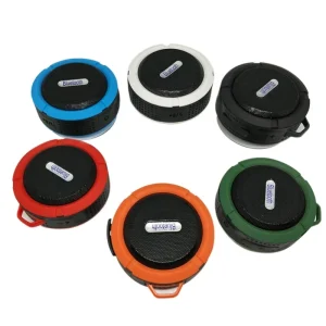 C6 Portable Waterproof Active Mini Outdoor Bass BT 5.1 Travel Home Wireless Speaker for Smartphone