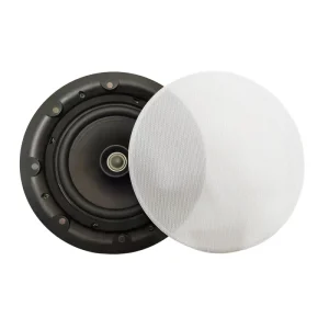 C840P 8-inch Coaxial Speaker Driver Ceiling Speaker 70V/100V Black Cover High Quality Wall Mount Speaker