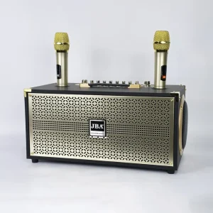 CH-216 Big Power 100-300W Loud Singing Music Portable Wireless Karaoke Speaker Built-in Mic RGB LED Plastic