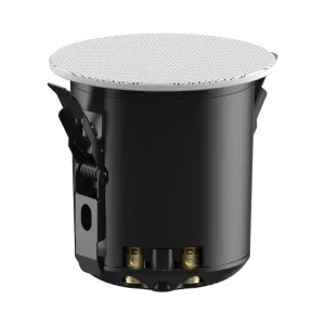 CK30C 3 inch HD In Ceiling Speaker with 60W Power RGB LED Lighting AUX Support Clear Sound for Home Theatre