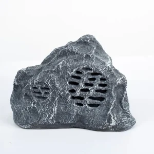 CP 30 20W Landscape Rock Shaped Outdoor Glass Cabinet Two Way Full Range PA Garden Speaker 5″ Woofer 8 Impedance