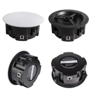 CS 1 Wireless In Ceiling Speaker System Dual Band WiFi for 5.0 for 5.4 60W 6.5″ Full Range Whole Home Audio AirPlay DLNA