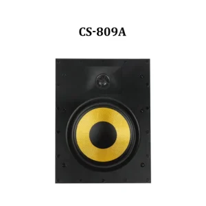 CS 809A 8 Inch 8 OHMS 80W Wall Mounted Speakers Wall Mounted Speaker System for Home Theatre
