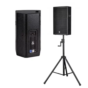CVR Portable Active 8 Inch Mini PA Speaker Powered Indoor Sound Audio System Speaker