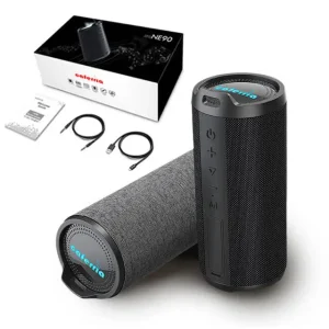 Caferria Fabric Bluetooth Speaker 10W Sport Outdoor Wireless Bluetooth Speaker Portable