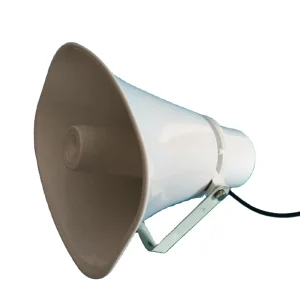 CaiDS Passive Outdoor Wall-Mounted Horn Speaker Public Address System with High Resistance 30W Output
