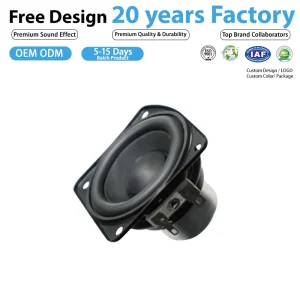 Car Audio Home Theater Full Range Speaker Customized HiFi Loudspeaker Driver for Clear Sound Quality