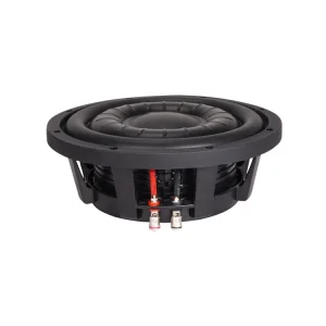 Car Audio Speaker 10 Inch Dual DC 12V Flat Slim Subwoofer Under Seat Loud Sound RMS 200W High Power
