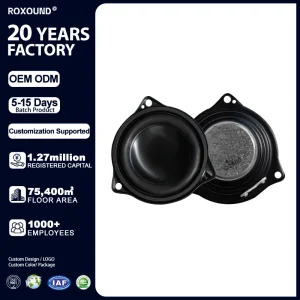 Car Speaker 1.75 Inch Full Range Speaker Accessories 5W 4Ohm External Magnet Unit for Automotive Audio Upgrade