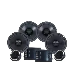 Car Speaker Kit 3.5 Inch Coaxial Speaker 2 way Treble Tweeter Woofer ABS Audio System Set Subwoofer for Car