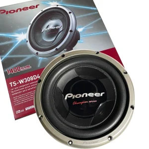 Car Speaker Subwoofer 12 Inch 1400W Big Power Car Bass Speaker Pionner TS-W308D4