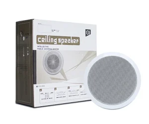 Ceiling Speaker 104 6″ 5W-10W Plastic Cabinet Coaxial Full-Range 8 Wired for Home Theatre Music System 100Hz-20kHz