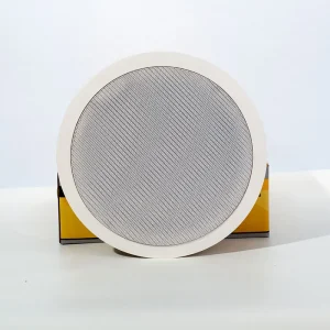 Ceiling Speaker 703 8 Inch 40-60W Home Theatre Public Address Pure Copper Transformer 98dB High Sensitivity Plastic