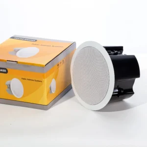 Ceiling Speaker 803 4 Inch 60W/120W PMPO 8 Full-Range Coaxial PA BGM Home Theatre Sound Solution Wired