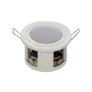 Ceiling Speaker 815 2.5 Inch 1-3W 8 Full Range Public Address System ABS Shell Spring Mounting Bracket with Color Box