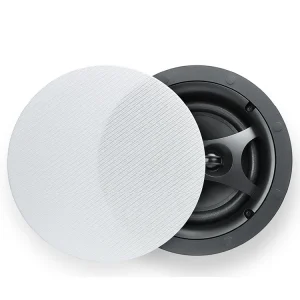 Ceiling Speaker Factory Cinema Smart Home Speaker White ABS Ceiling Speaker with T2E Control Panel
