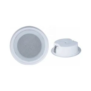 Ceiling Speakers In Ceiling 6 Inch White Speaker Covers 100V with Transformer 6″ Speaker with Transformer