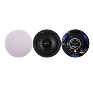 Ceiling Speakers for Commercial Audio Installations with Crossover Frequency Divider HSR186-6C