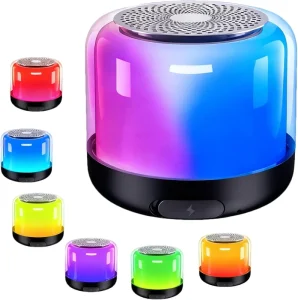 Cheapest Mini Portable LED Wireless Speaker Light Usb Subwoofer Hifi Stereo Sound Music Box BT Gifts Speaker