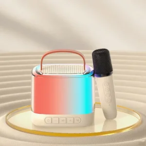 Christmas Birthday Gift Kids Mini Karaoke Machine Children Toys Karaoke Speaker with Wireless Microphone