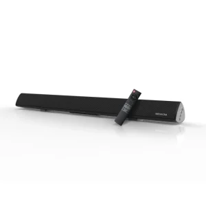 Cinematic 2.0 Soundbar Triangle Frame Active Wired bookshelf speaker passive Wireless for 5.3 AUX Inputs 60W RMS RGB Lighting