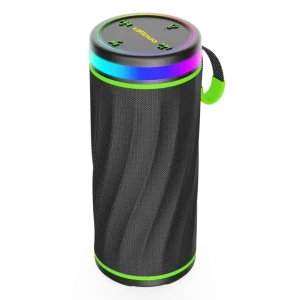 Classic Design Powerful Portable Speaker RGB Lights Deep Stereo BT Wireless Speakers Supports TWS AUX USB TF