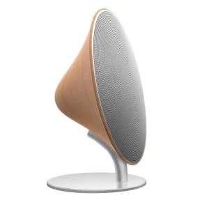 Classic Old Fashioned Wood Finish Wireless Speaker Home Desktop Decor Sound Box