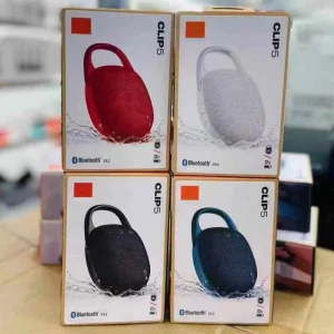 Clip5 Portable Mini Waterproof Speakers for 5.3 USB DC Outdoor Use Heavy Low Bass