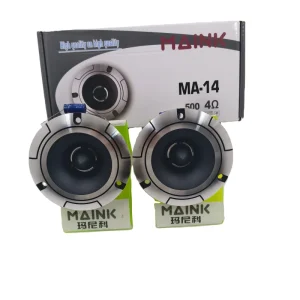 Coaxial Car Audio Speaker with Aluminum Tweeter and Iron Horn Neodymium Material Retrofitted for Home Sound Good Quality